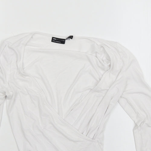 ASOS Womens White   Basic T-Shirt Size 4