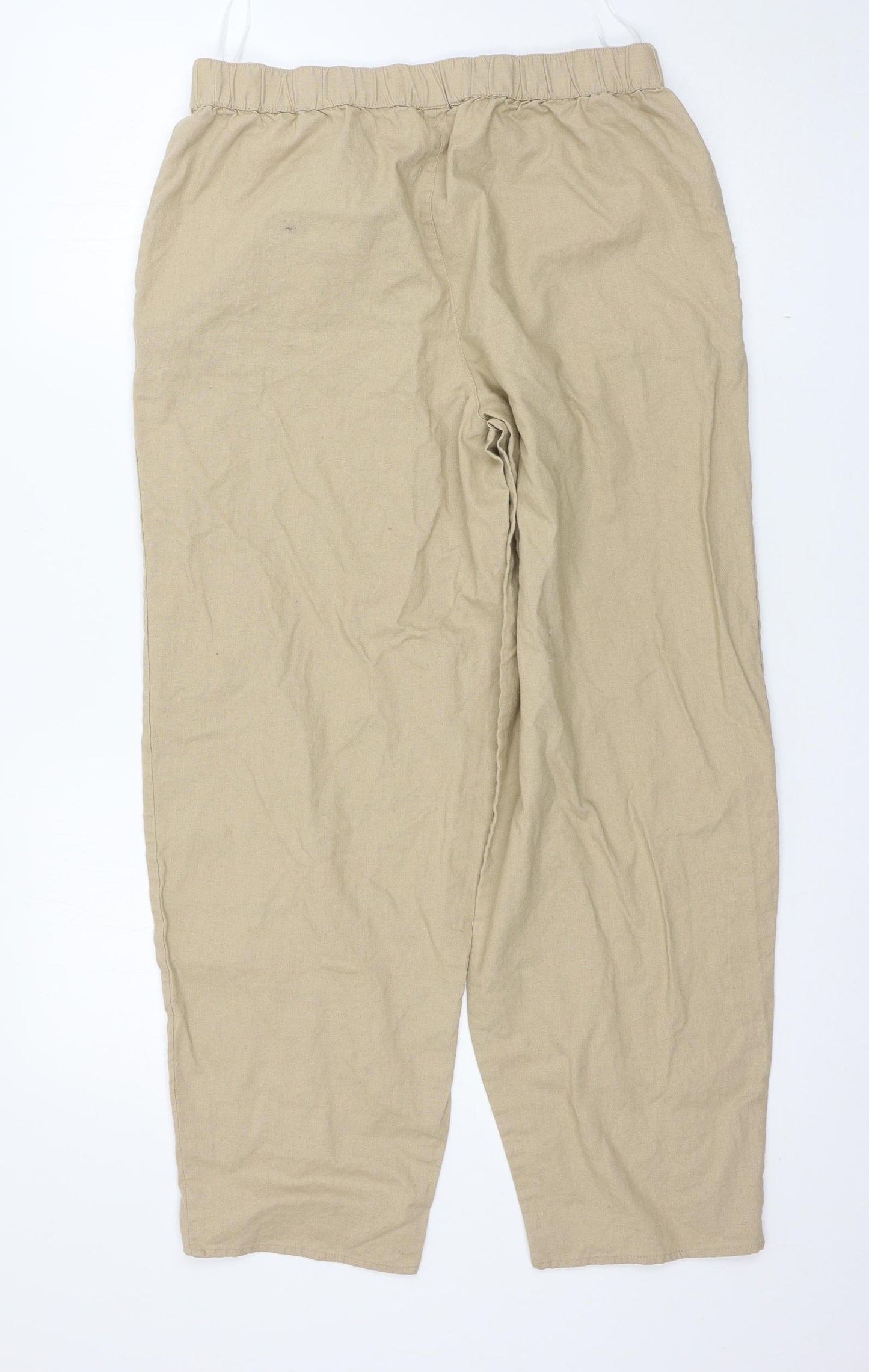 BPC Womens Beige   Trousers  Size 14 L27 in