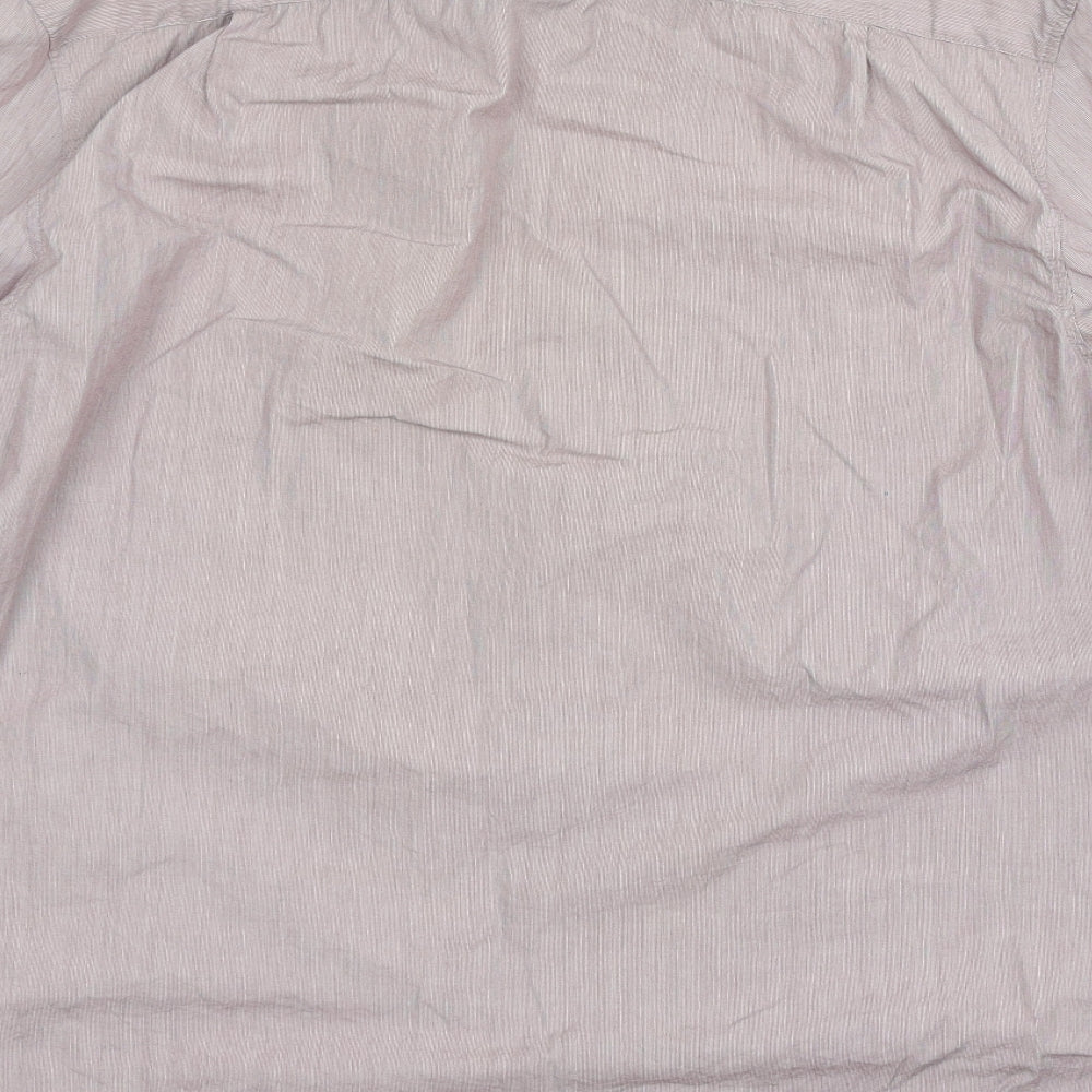 NEXT Mens Red    Button-Up Size 16