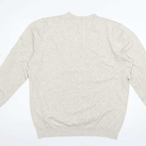 Debenhams Mens Beige   Pullover Jumper Size L