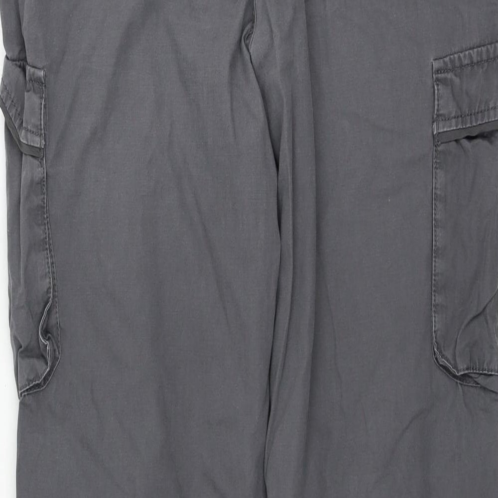 River Island Mens Grey   Cargo Trousers Size 34 L31 in