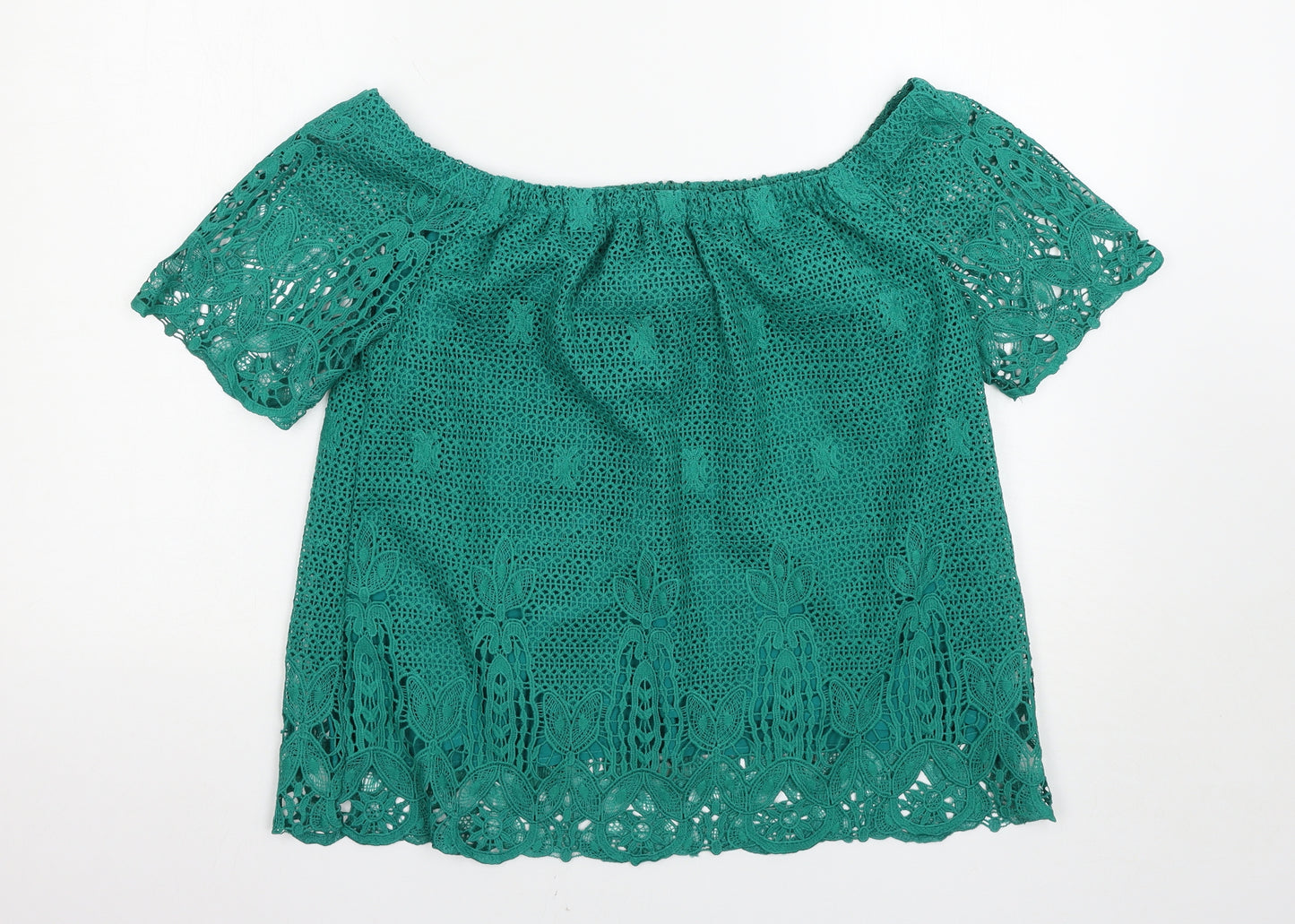 Apricot Womens Green   Basic Blouse Size 14