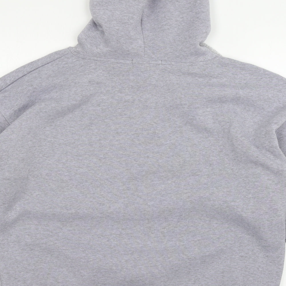 Mc Lorene Womens Grey   Pullover Hoodie Size L