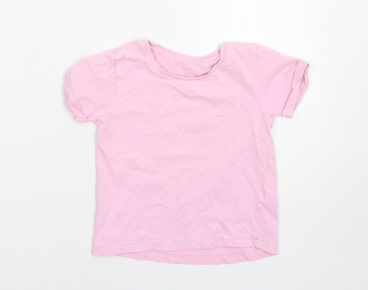 Matalan Boys Pink   Basic T-Shirt Size 18-24 Months