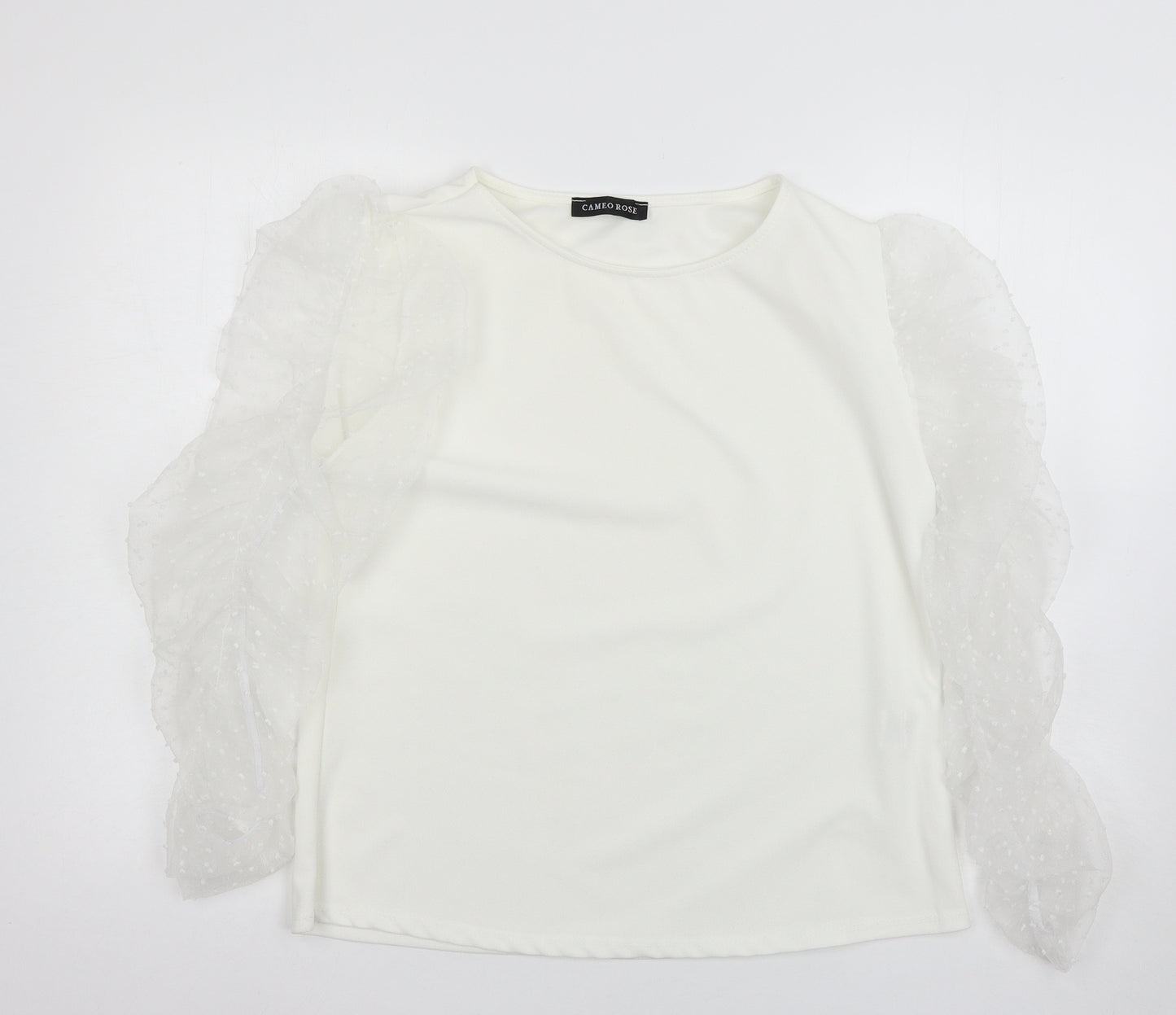 cameo rose Womens White   Basic Blouse Size L