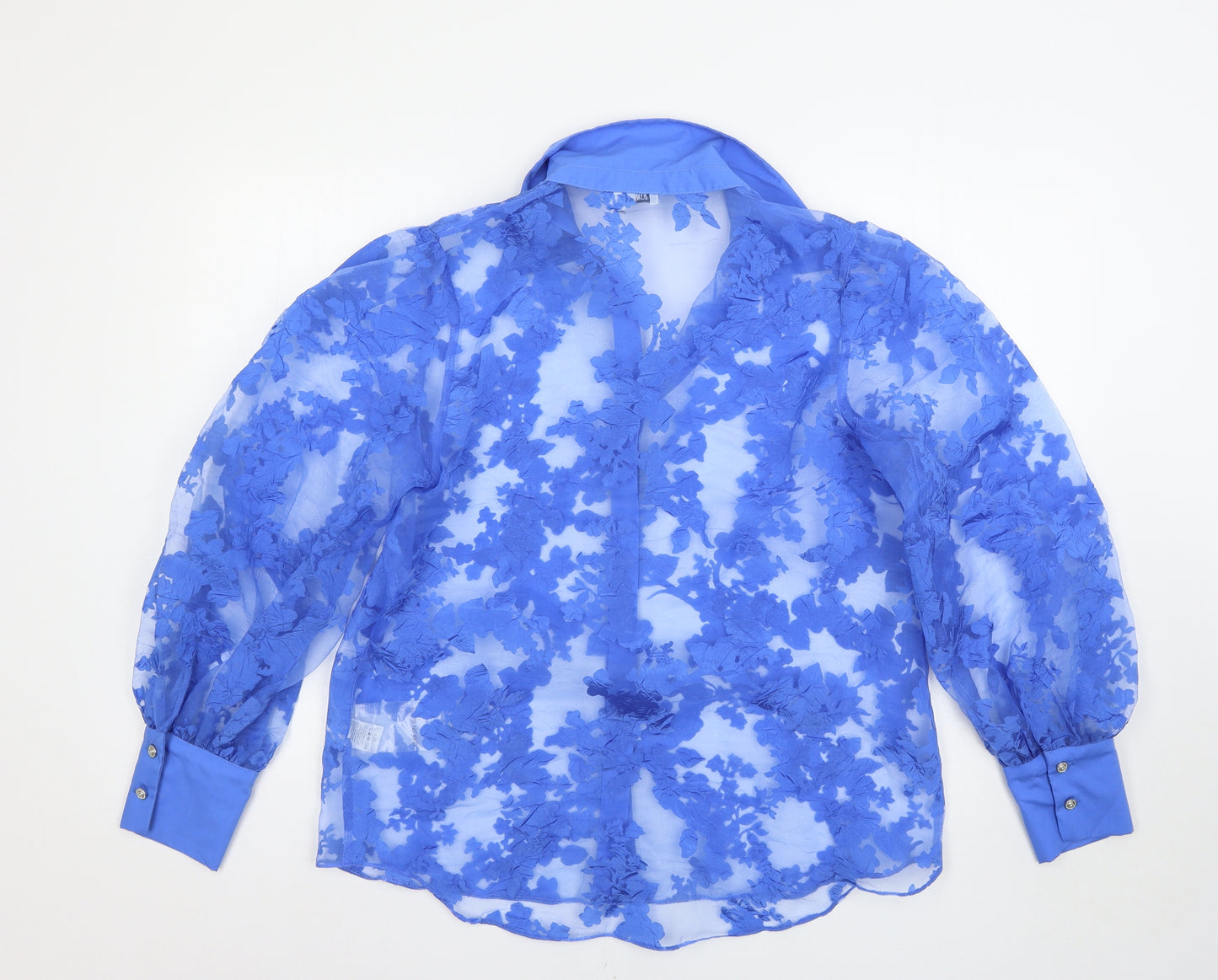 River Island Womens Blue   Basic Blouse Size 12
