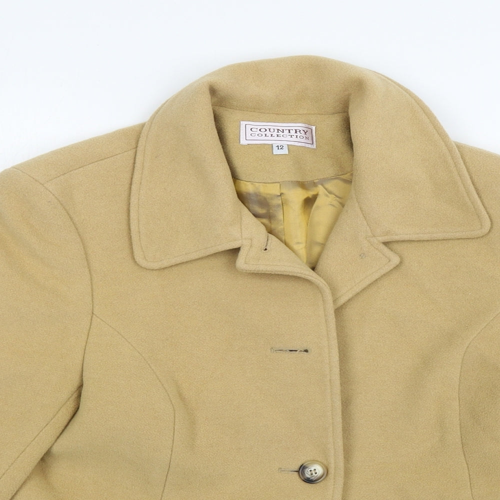 Country collection Womens Beige   Jacket Blazer Size 12