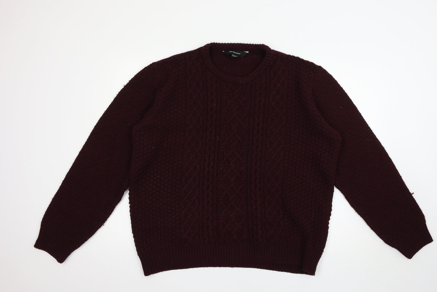 Cedar Wood State Mens Red   Pullover Jumper Size 2XL