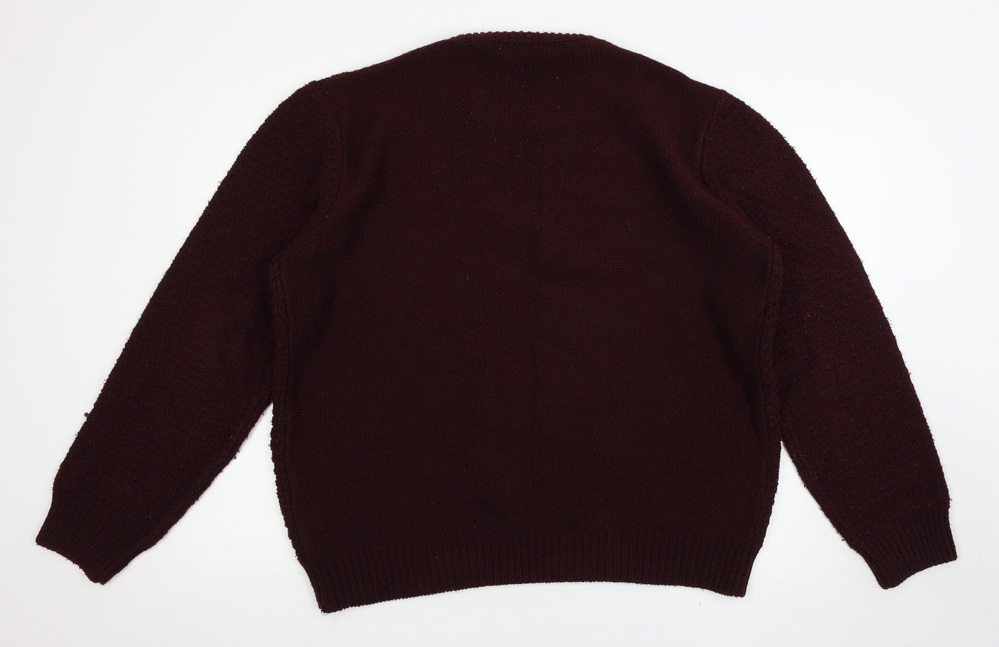 Cedar Wood State Mens Red   Pullover Jumper Size 2XL