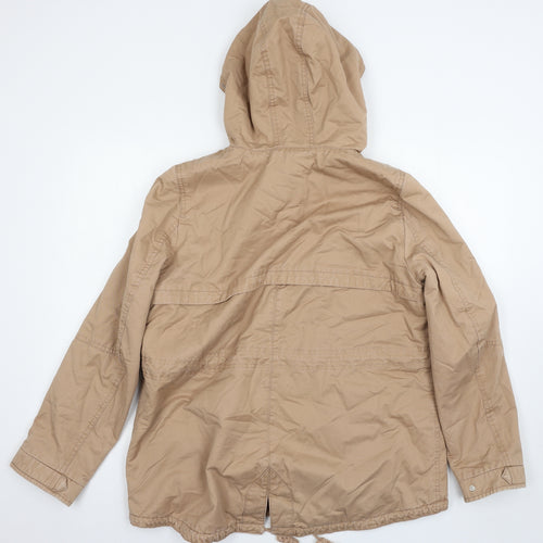 H&M Womens Pink   Parka Coat Size 18