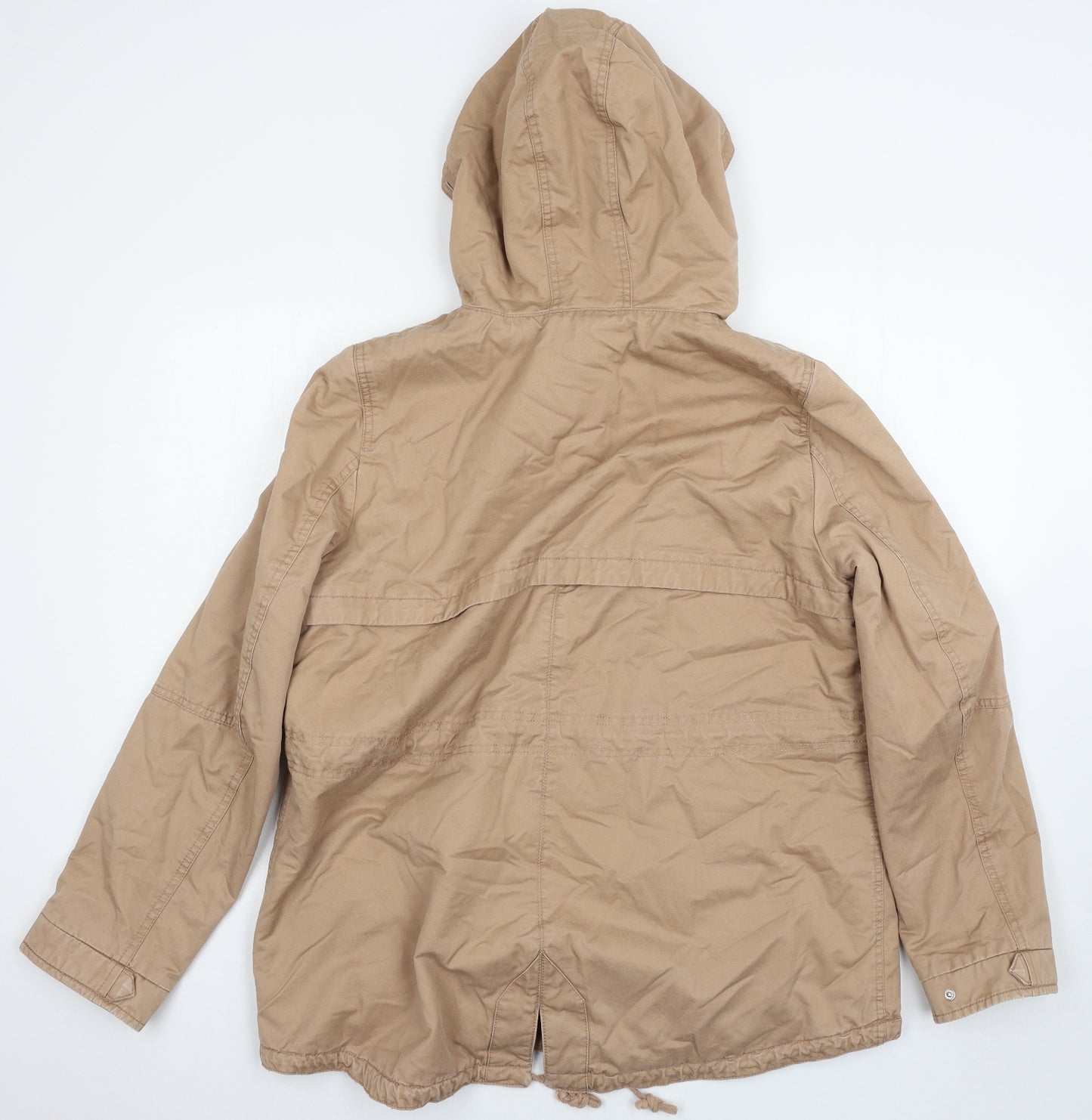 H&M Womens Pink   Parka Coat Size 18