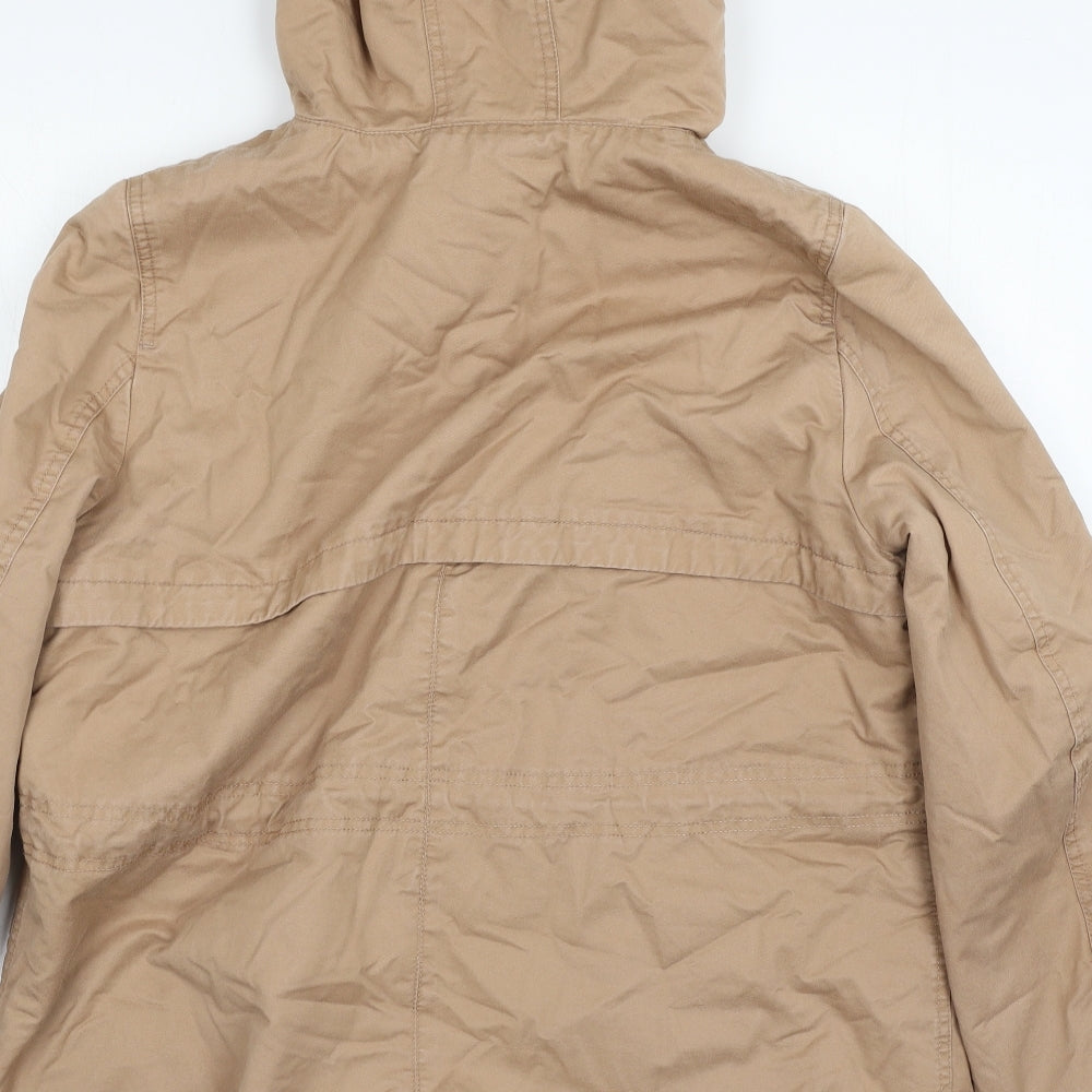 H&M Womens Pink   Parka Coat Size 18