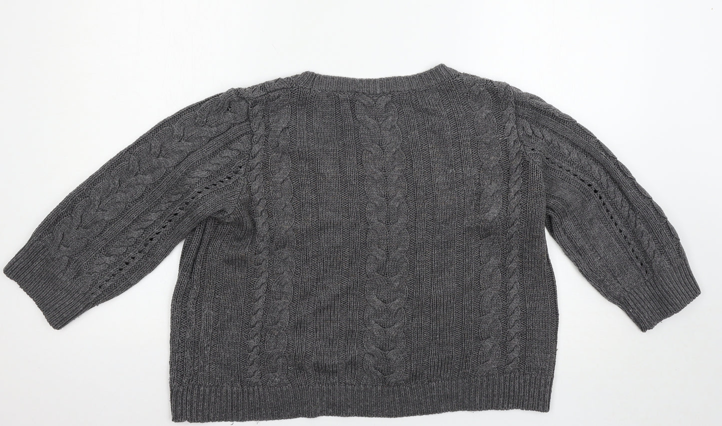 George Womens Grey   Pullover Jumper Size 16