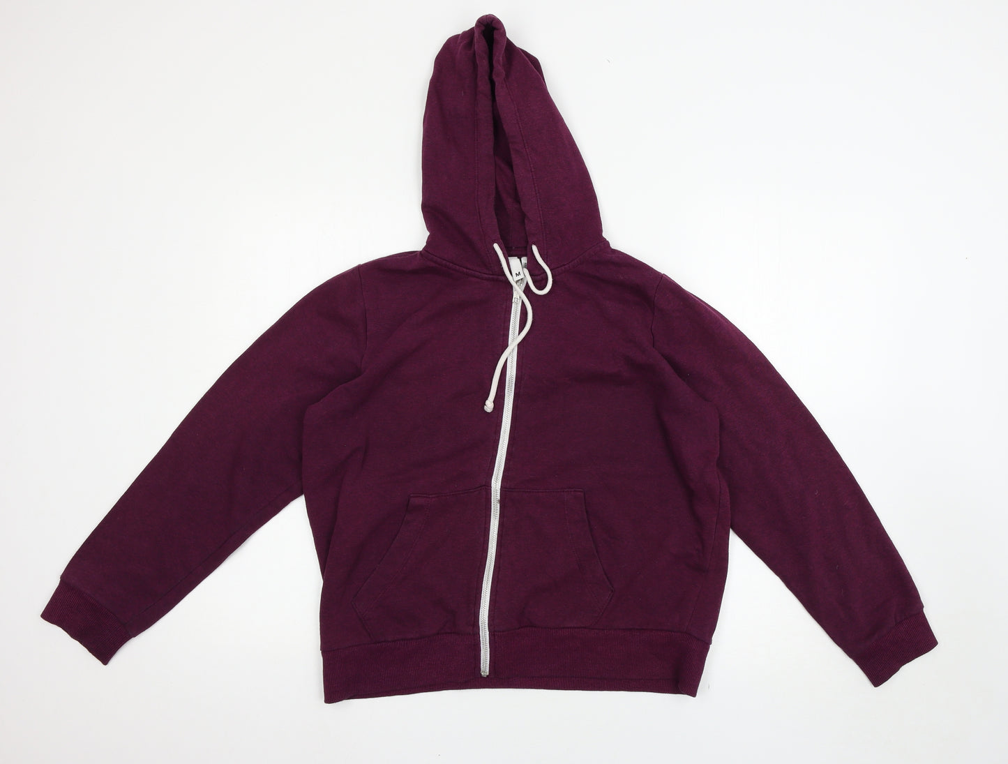 H&M Womens Purple   Full Zip Hoodie Size M
