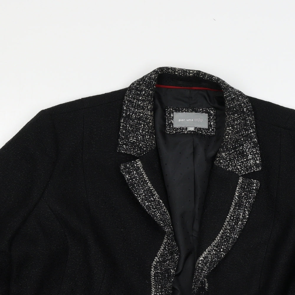 Marks and Spencer Womens Black   Jacket  Size 20