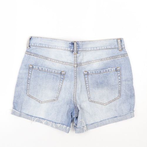 Forever21 Womens Blue   Cut-Off Shorts Size 30