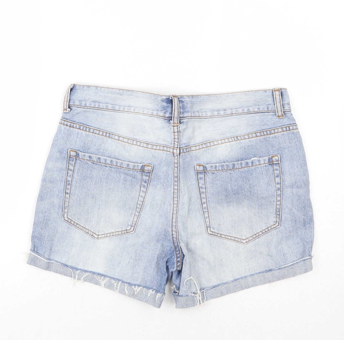 Forever21 Womens Blue   Cut-Off Shorts Size 30