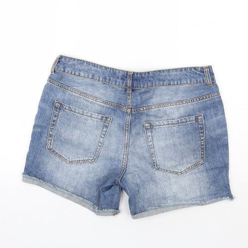 Forever21 Womens Blue   Cut-Off Shorts Size 30