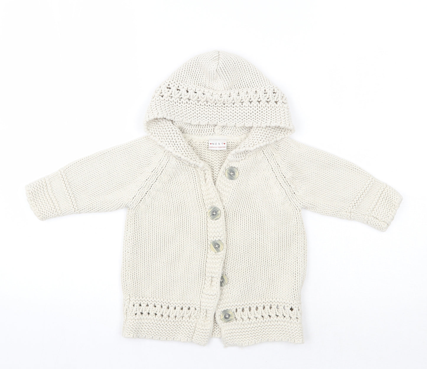 NEXT Baby Ivory   Cardigan Jumper Size 12-18 Months