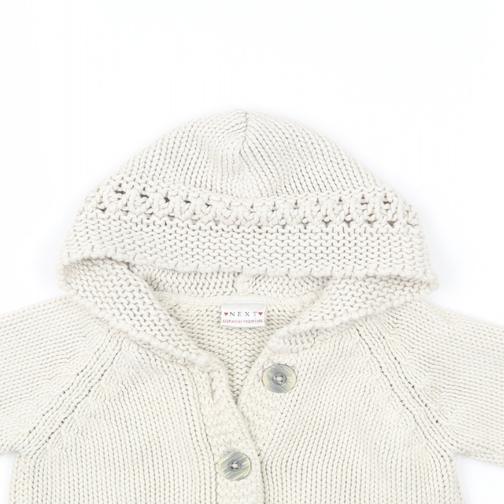 NEXT Baby Ivory   Cardigan Jumper Size 12-18 Months