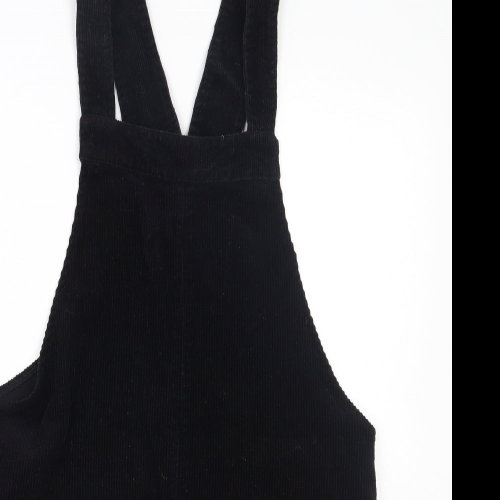 Newlook Womens Black   Pinafore/Dungaree Dress  Size 10