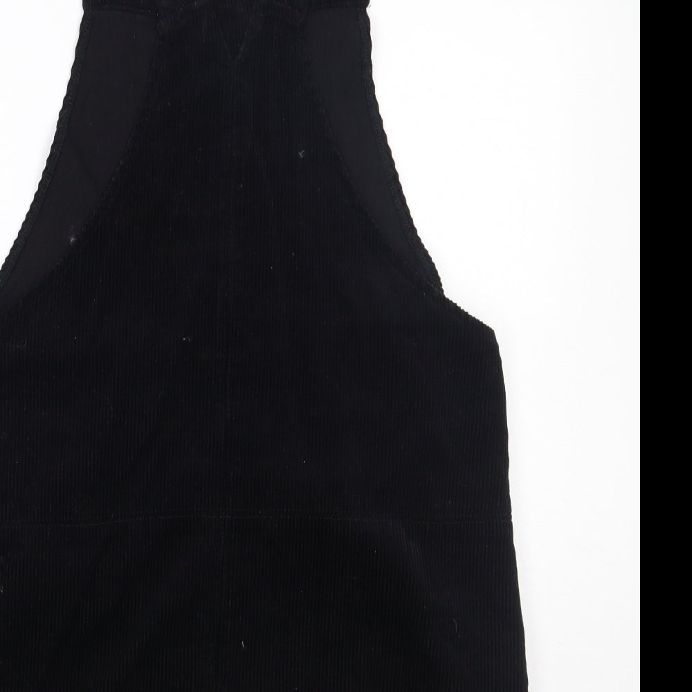 Newlook Womens Black   Pinafore/Dungaree Dress  Size 10