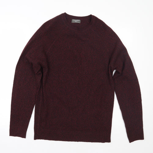 Primark Mens Red   Pullover Jumper Size S