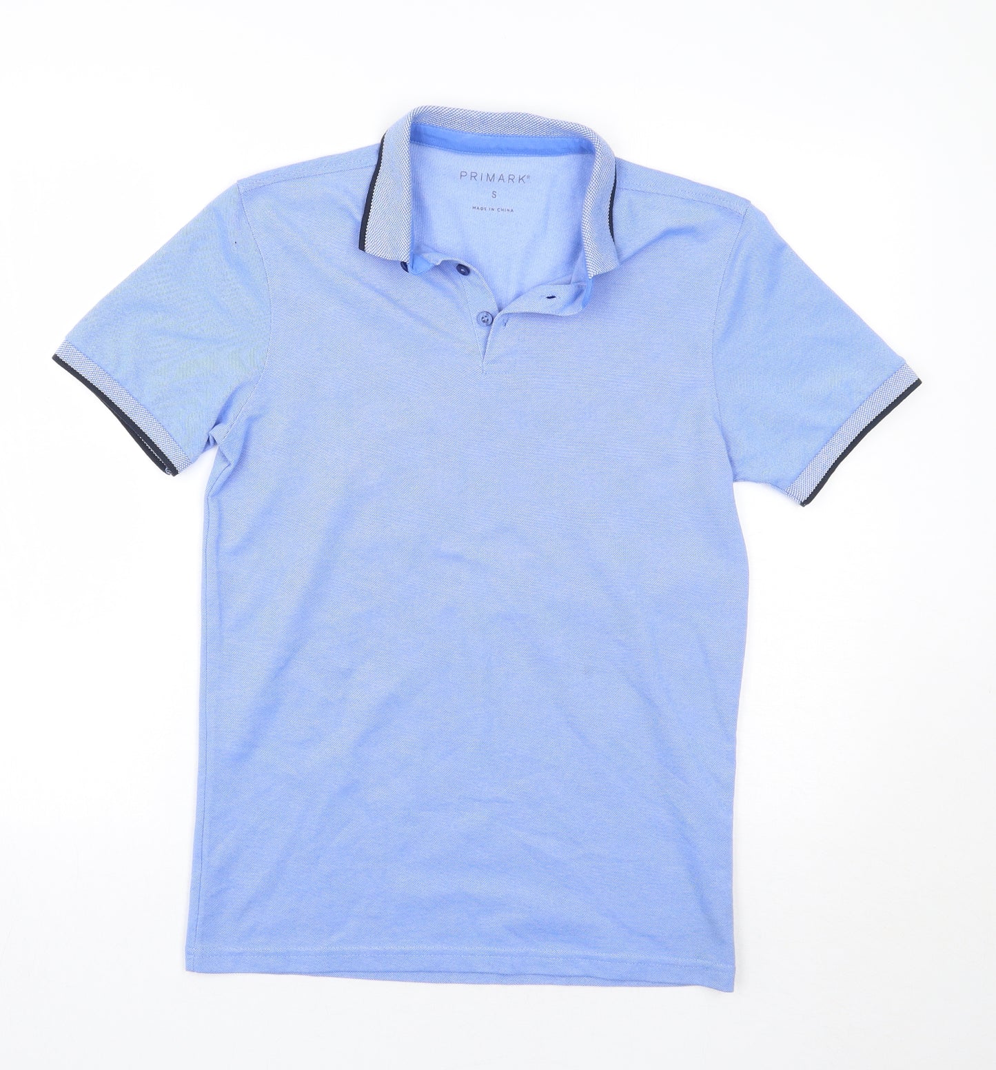 Primark Mens Blue    Polo Size S