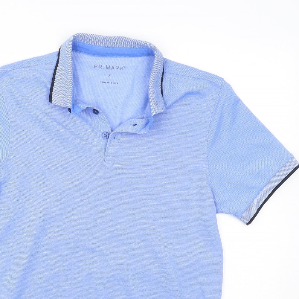 Primark Mens Blue    Polo Size S