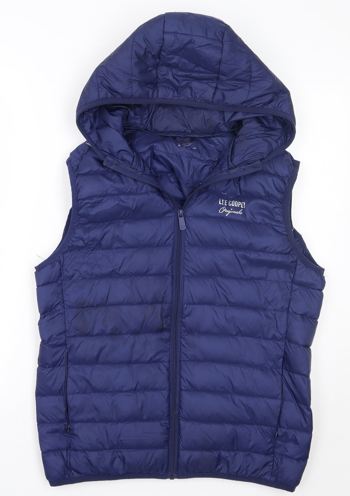 Lee Cooper Mens Blue   Gilet Coat Size M