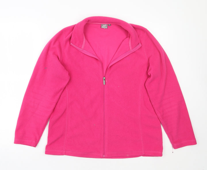 Miss Fiori Womens Pink Jacket Coat Size 12