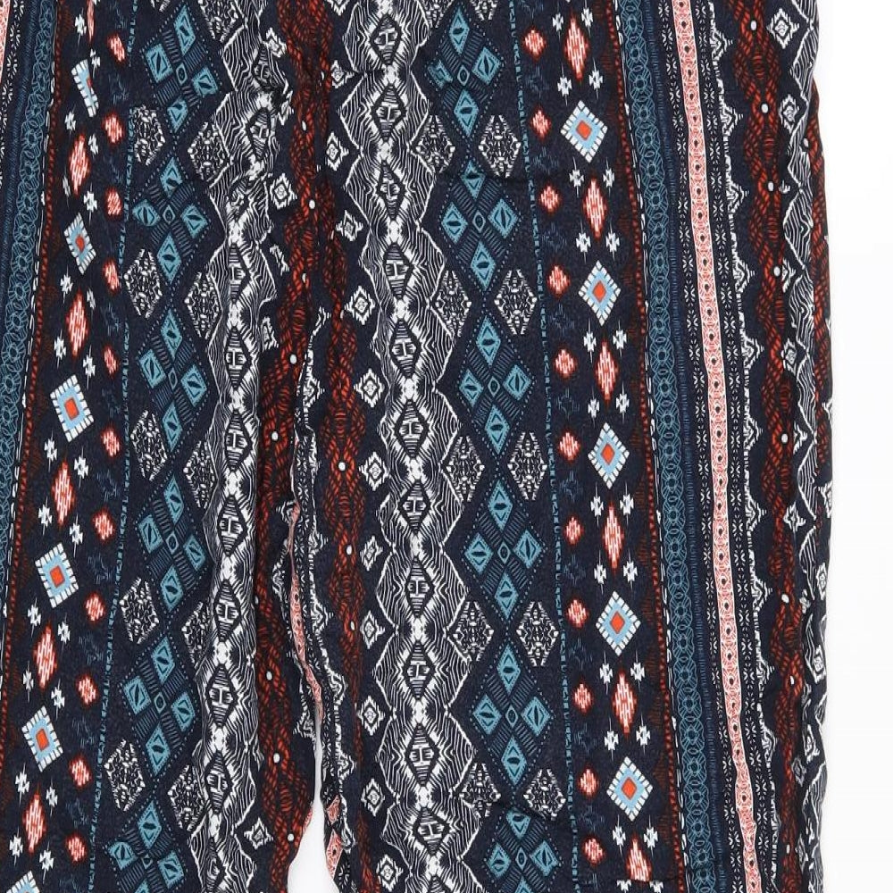 Primark Womens  Geometric  Trousers  Size 18 L24 in