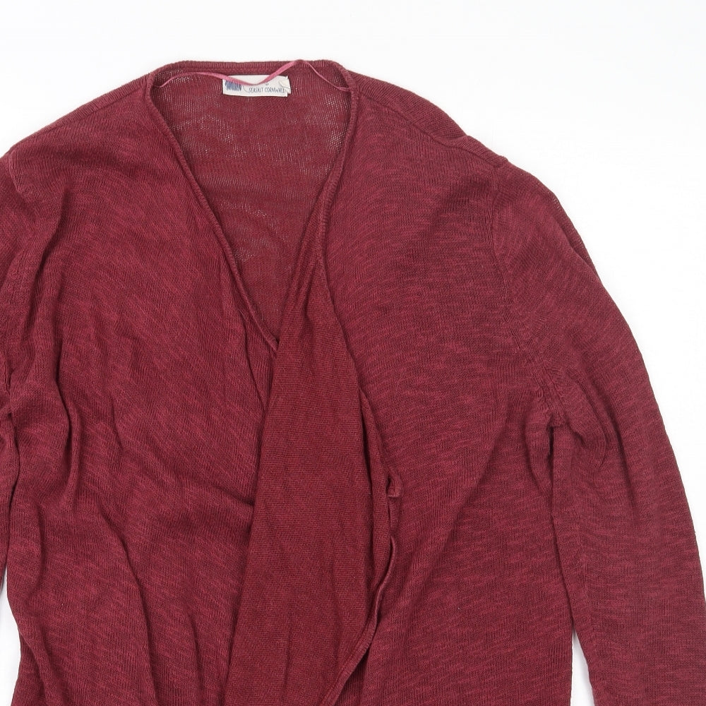 Seasalt Womens Red   Cardigan Jumper Size 12