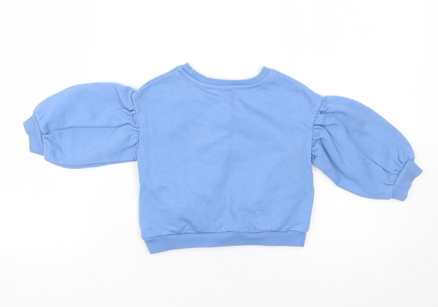 River Island Girls Blue   Pullover Jumper Size 12-18 Months