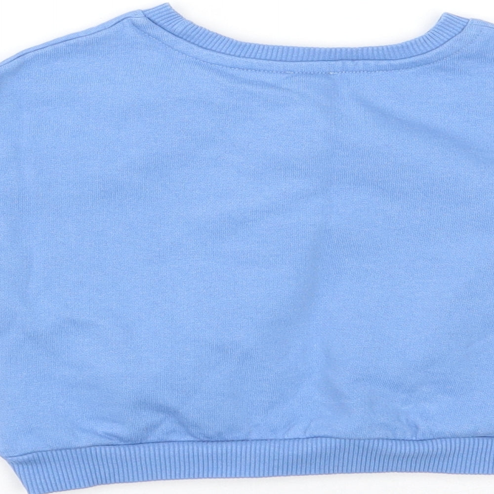 River Island Girls Blue   Pullover Jumper Size 12-18 Months
