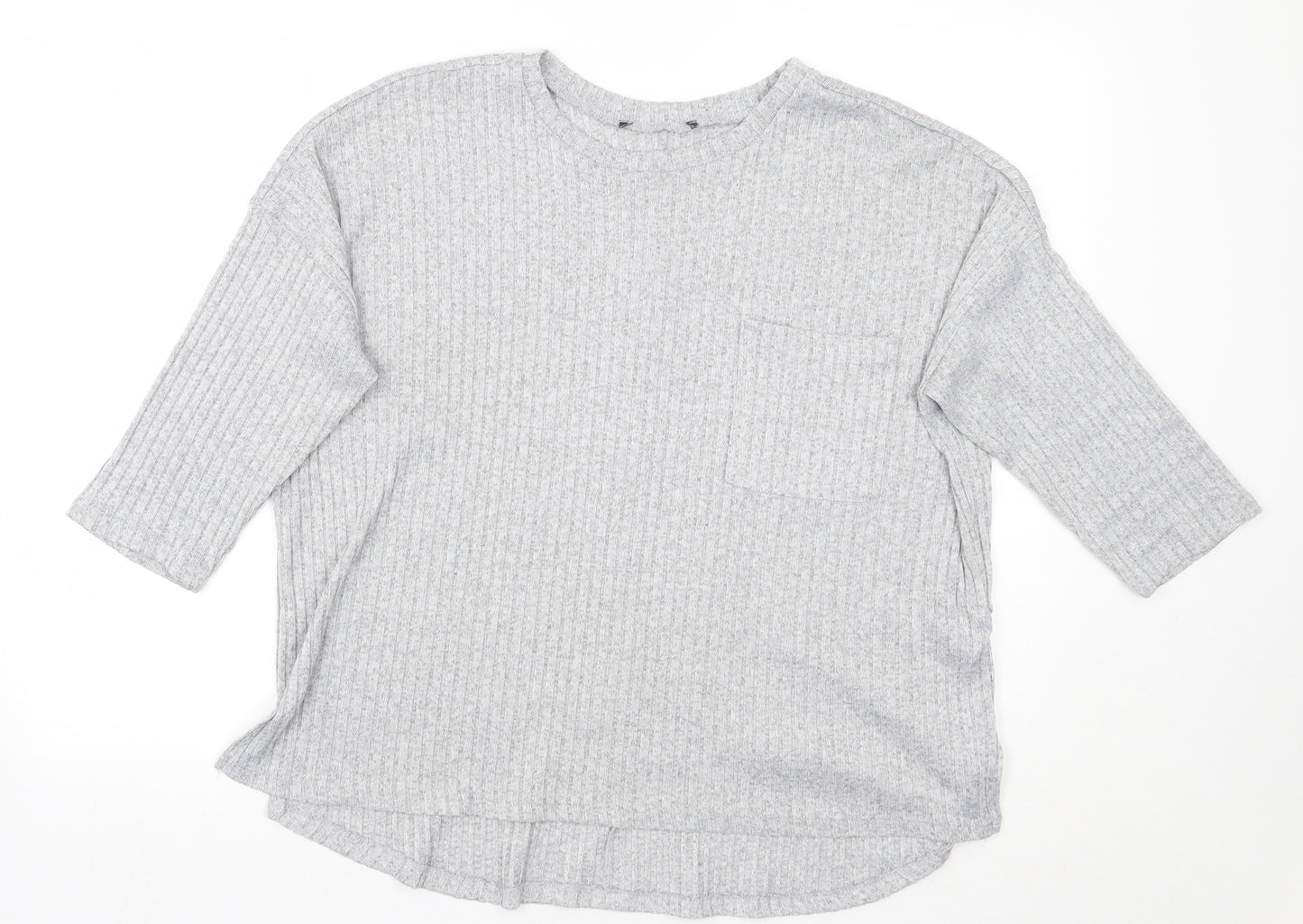 Primark Womens Grey   Basic T-Shirt Size M