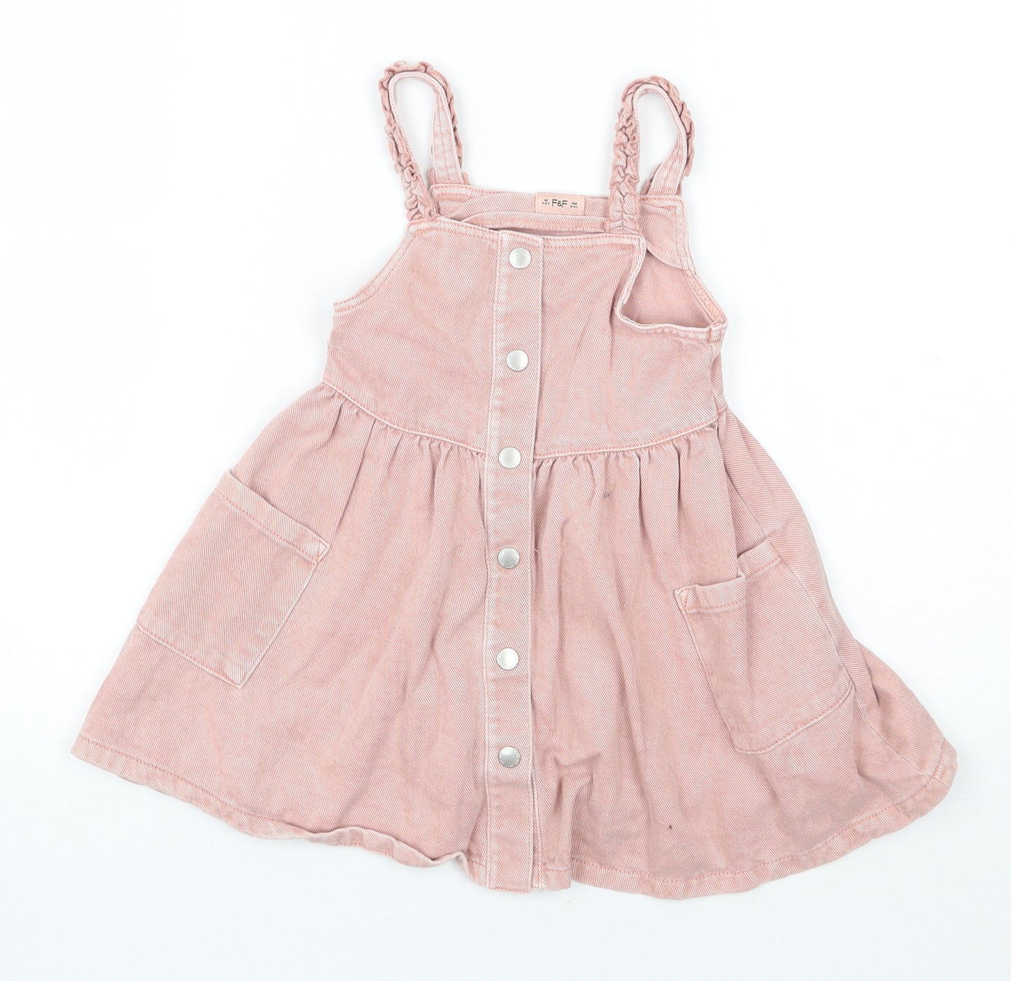 F&F Girls Pink   A-Line  Size 3-4 Years
