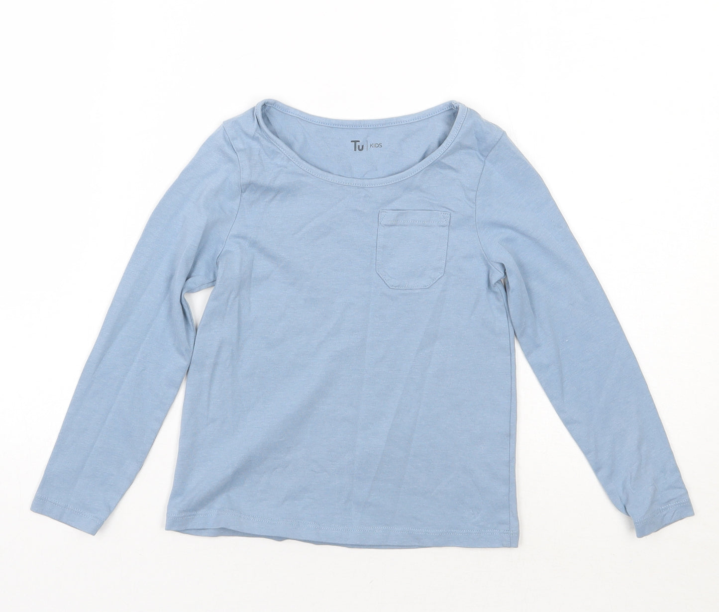 TU Boys Blue   Basic T-Shirt Size 5 Years