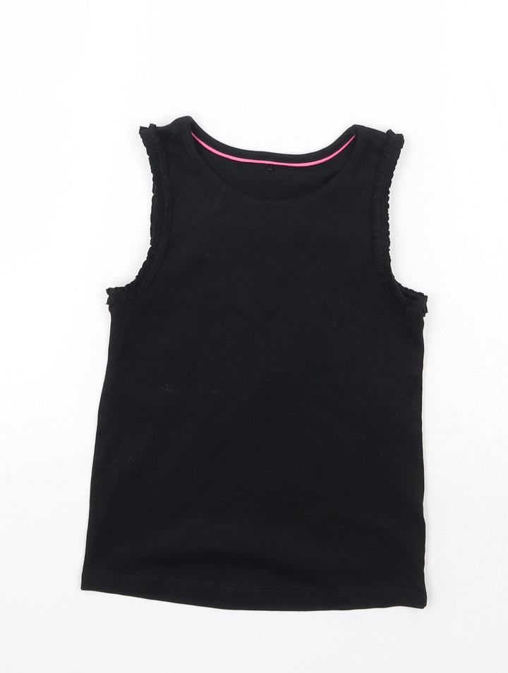 George Girls Black   Basic Tank
