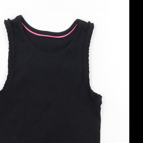 George Girls Black   Basic Tank