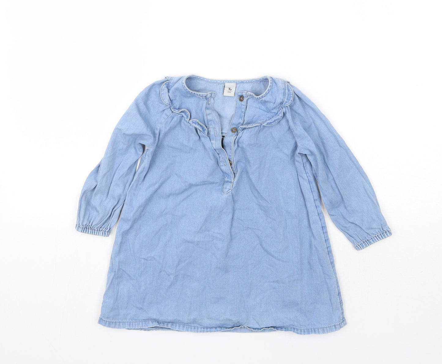 TU Girls Blue   Basic Blouse Size 2 Years