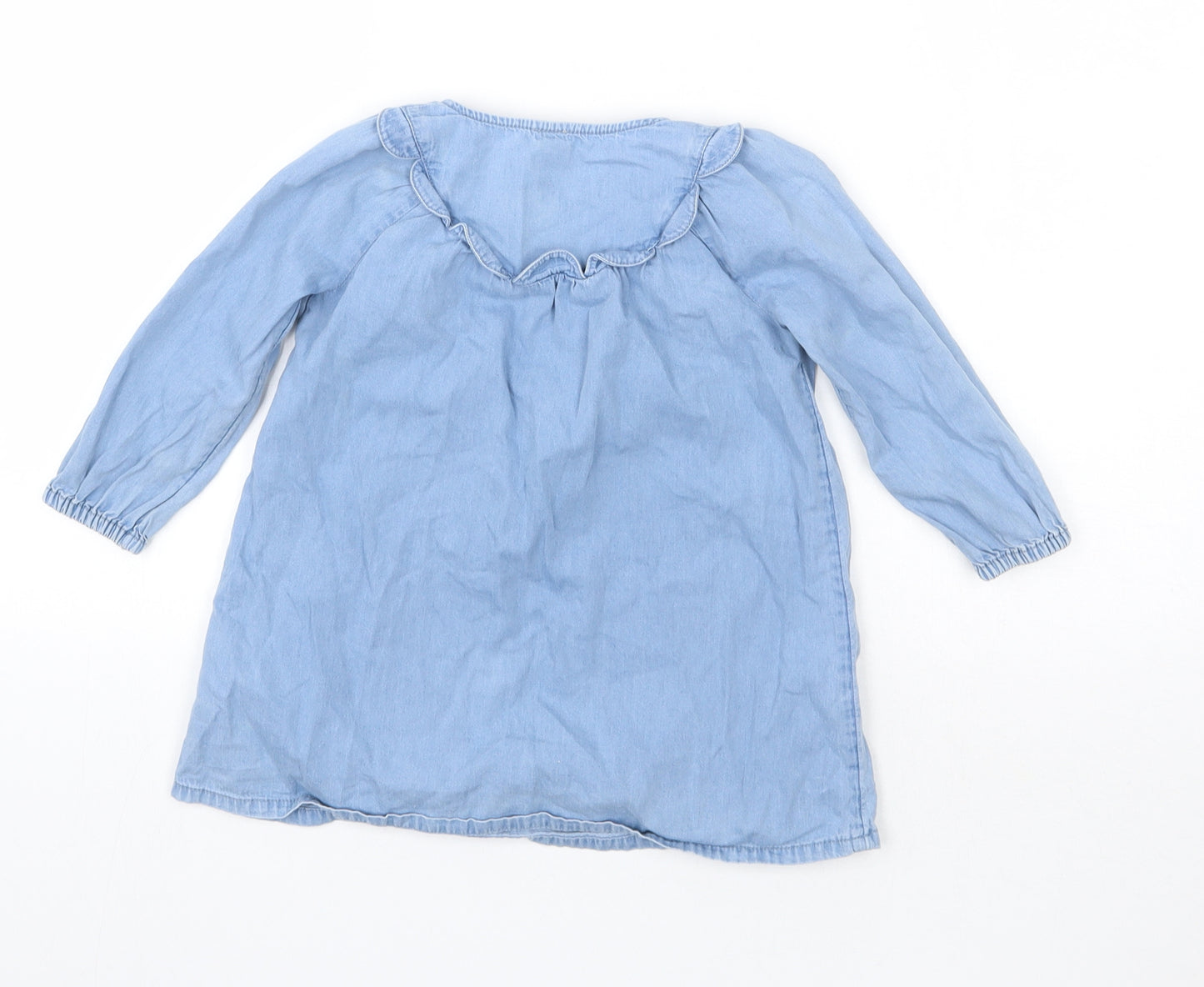TU Girls Blue   Basic Blouse Size 2 Years