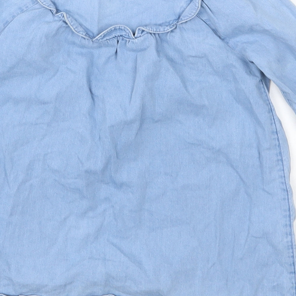 TU Girls Blue   Basic Blouse Size 2 Years