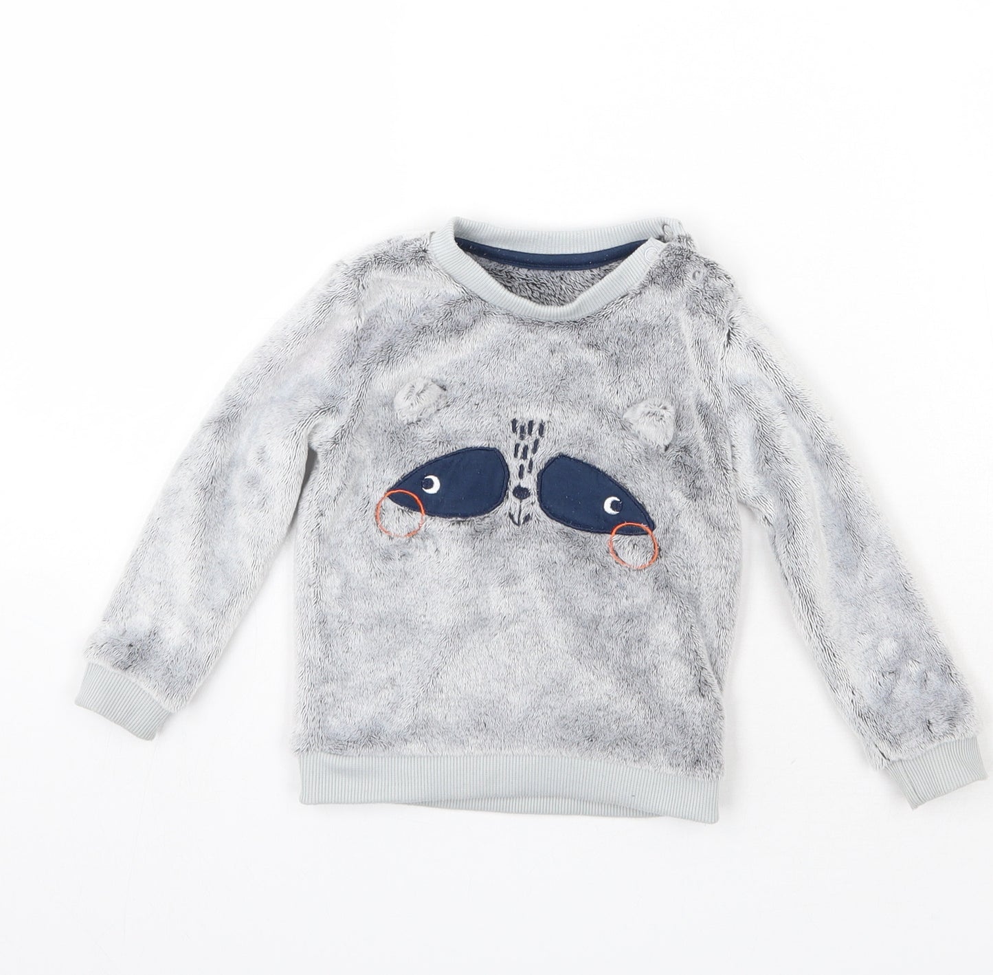 Pep&co Boys Grey   Pullover Jumper Size 12-18 Months