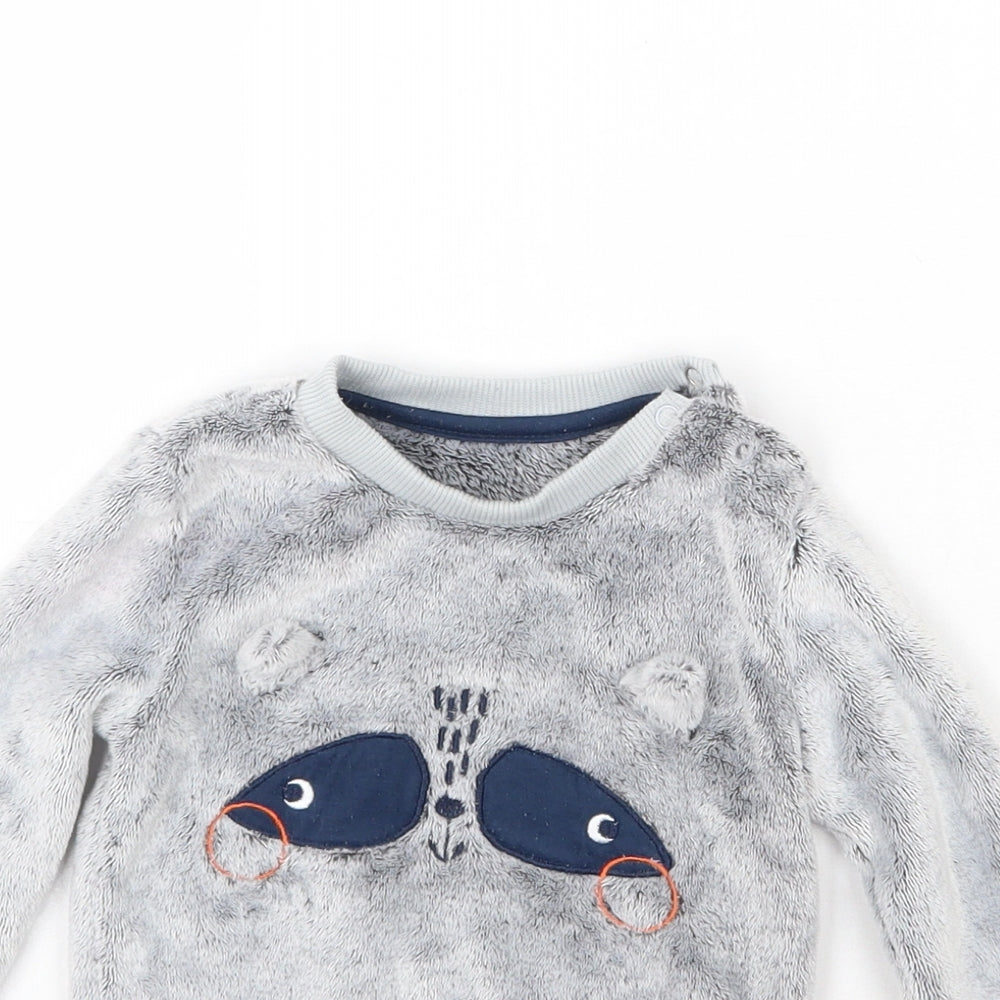 Pep&co Boys Grey   Pullover Jumper Size 12-18 Months