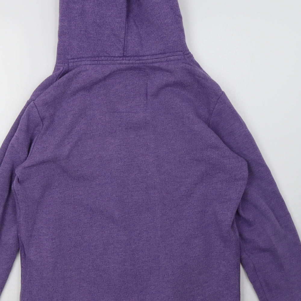Superdry Womens Purple   Pullover Hoodie Size L