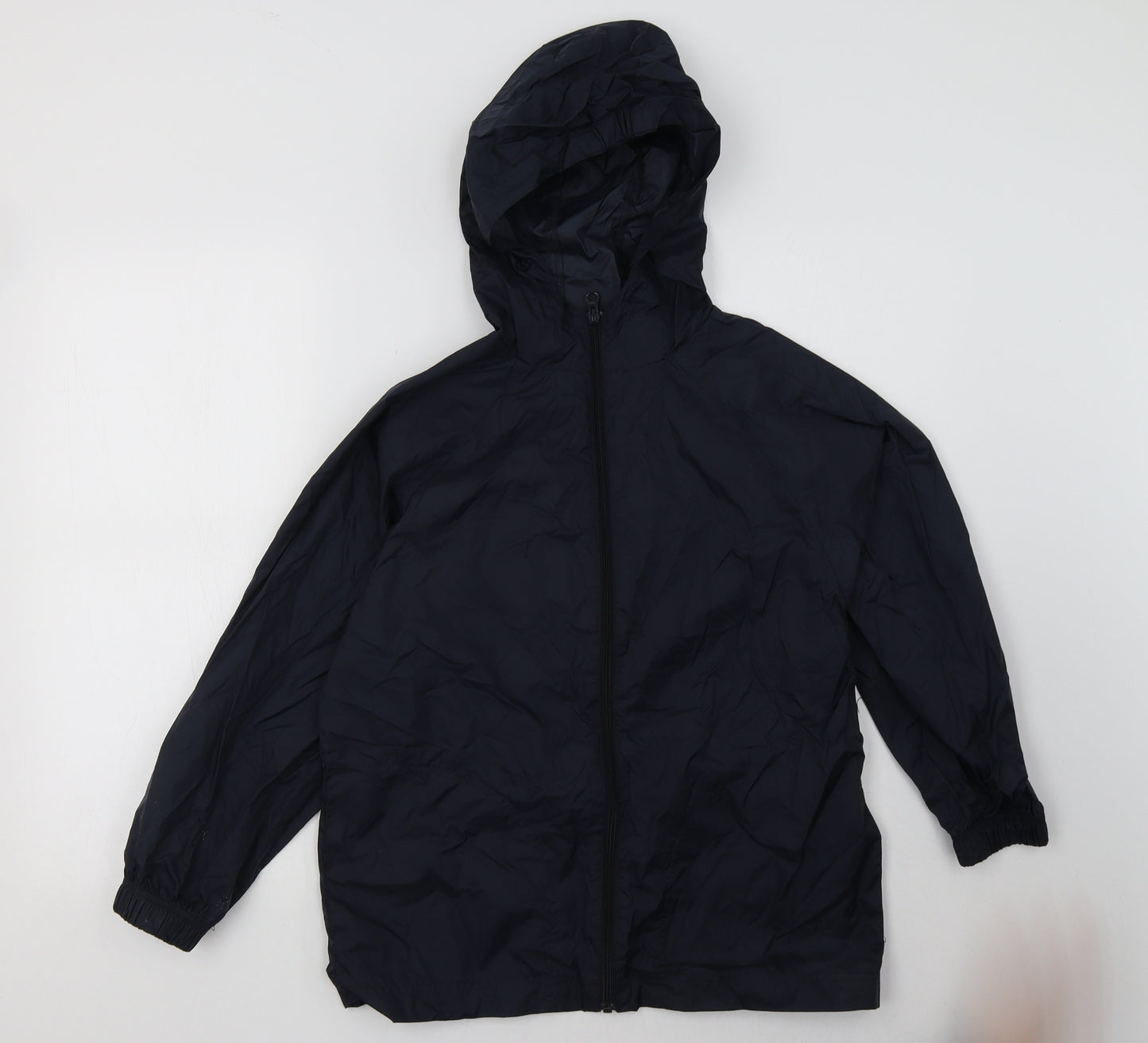 George Boys Black   Windbreaker Jacket Size 13 Years