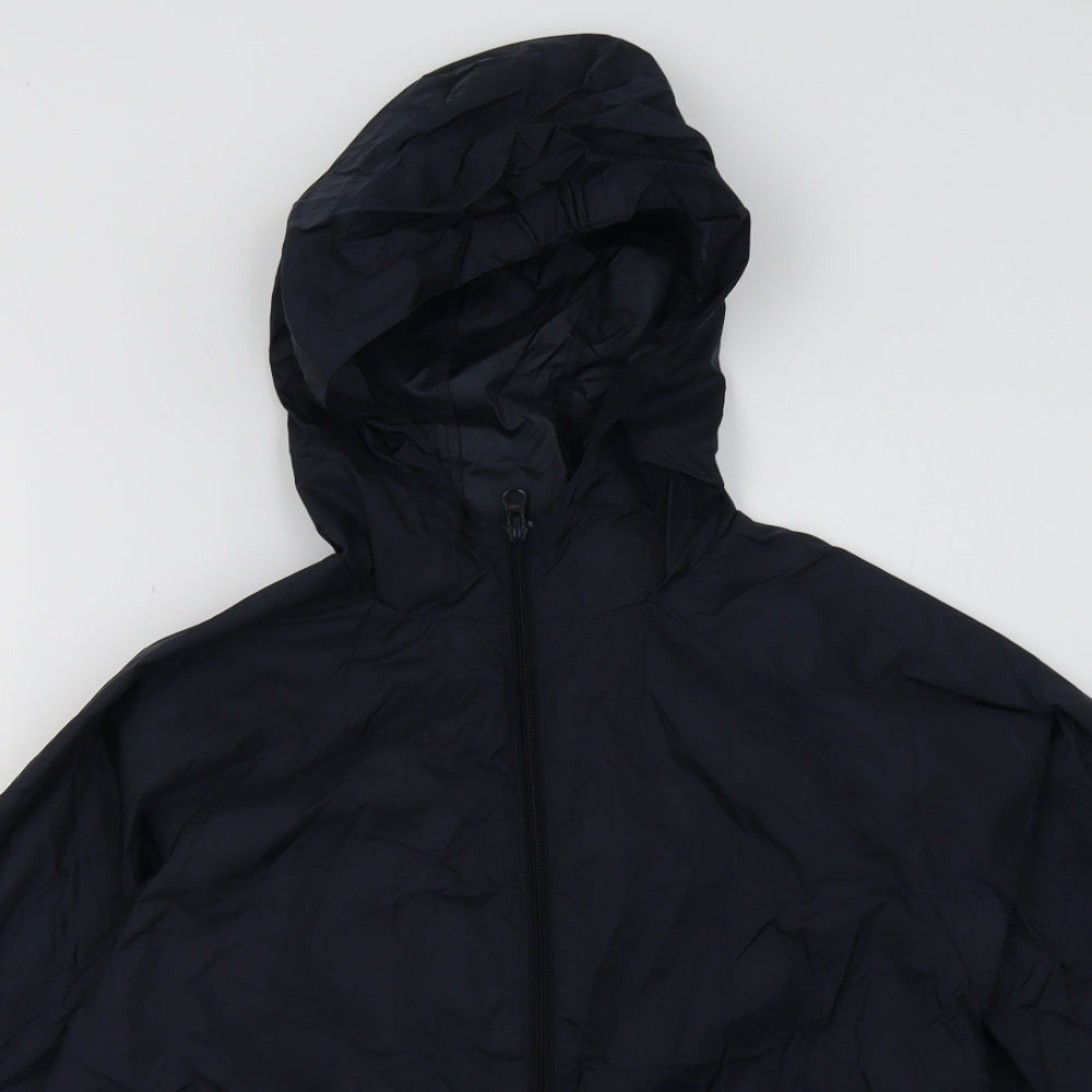 George Boys Black   Windbreaker Jacket Size 13 Years