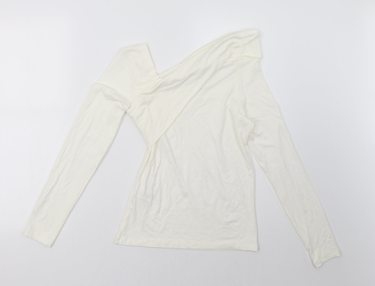 Primark Womens White   Pullover Sweatshirt Size XS