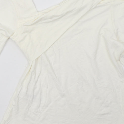Primark Womens White   Pullover Sweatshirt Size XS